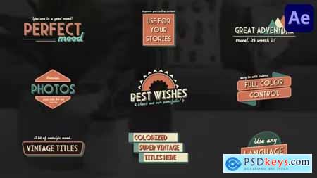 Vintage Titles for After Effects 38122588