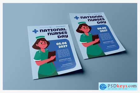 National Nurses Day - Poster Template