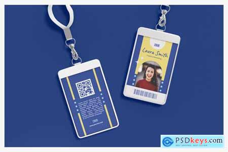 Laura - ID Card Template 3DS7CTH