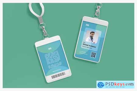 Bluely - ID Card Template