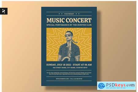 Concert Flyer Template SAJYK37