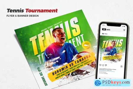 Tennis Tournament Social Media Promotion