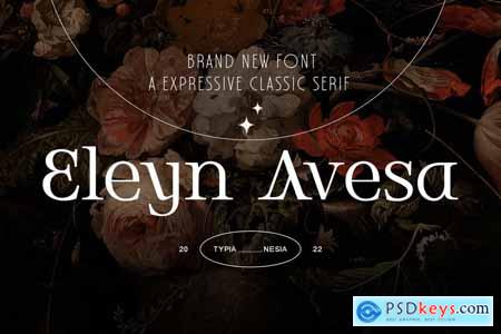 Eleyn Avesa - Classic Elegant Display Serif