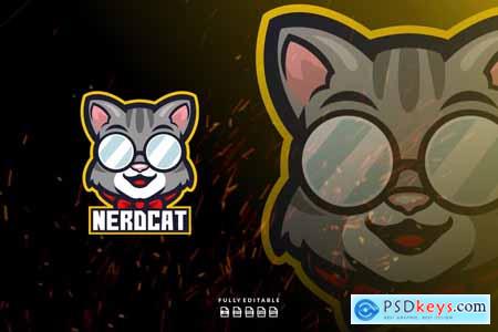 Nerd Cat Logo
