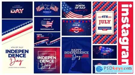 4th of July Independence Day Instagram Stories 38216070