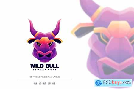 Bull Gradient Colorful Logo