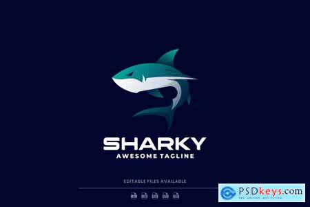 Shark Gradient Logo