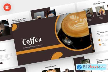 Coffea - Coffee Shop Powerpoint Template