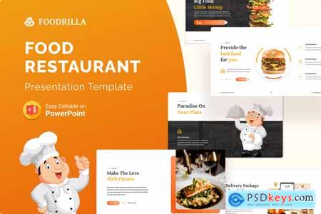 Foodrilla  Food Restaurant PPT Presentation
