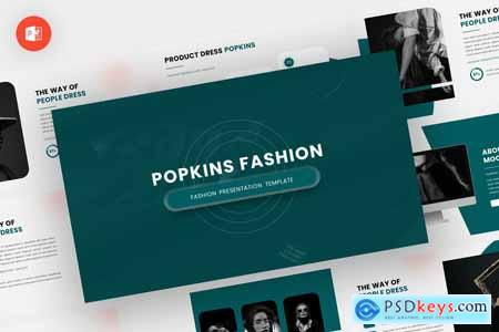 Popkins - Fashion Powerpoint Template