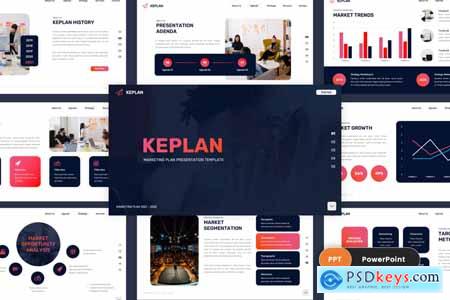 Keplan - Marketing Plan PowerPoint Template