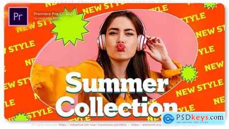 Summer Collection Retro Style Fashion Promo 38239633