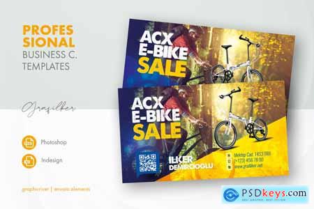 Bicycle Sales Business Card Templates