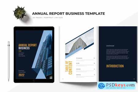 Annual Report Template 6AKEM6Q