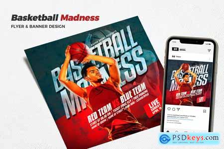 Basketball Madness Social Media Promotion