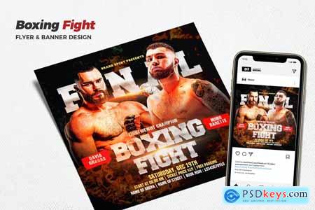 Final Boxing Fight Social Media Promotion