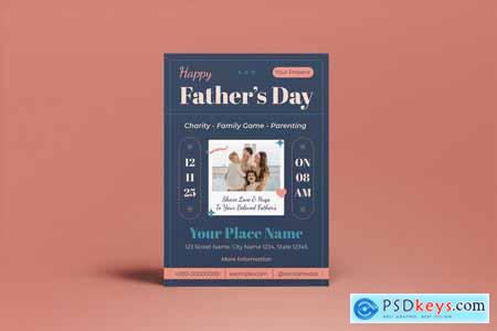 Father's Day Flyer JYTBQV9