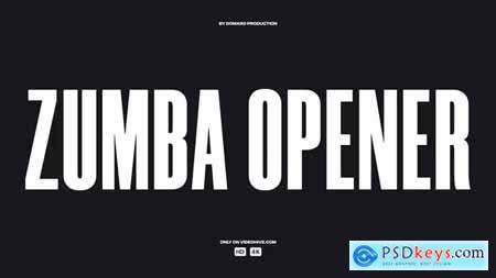 Zumba Opener 38200467