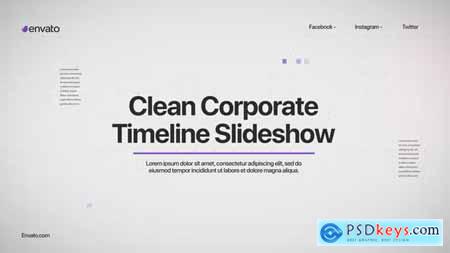 Corporate Timeline Slideshow 38264444