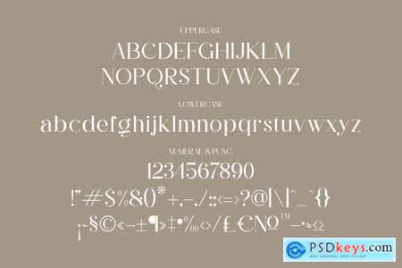Rihena Modern Serif Font