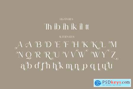 Rihena Modern Serif Font