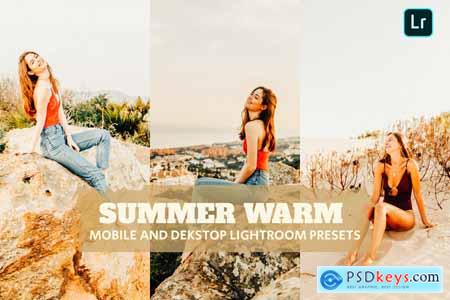 Summer Warm Lightroom Presets Dekstop and Mobile