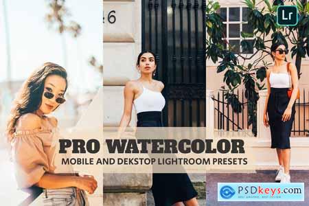 Pro Watercolor Lightroom Presets Dekstop Mobile