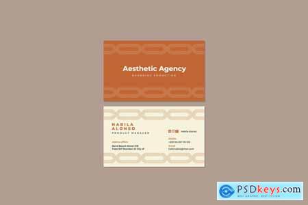 Aesthetic Agency Business Card