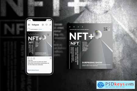 NFT Release- Square - Print + Social Post 5D9QMPE