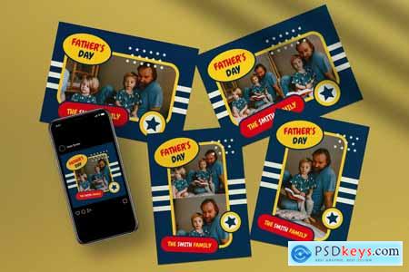 Father's Day Greeting Card Photobooth