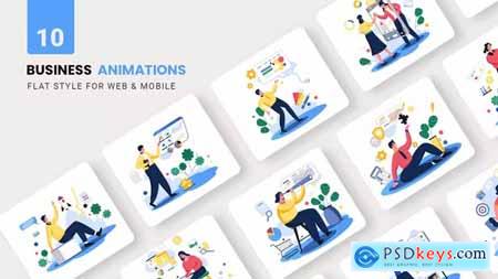 Business Agency Animations - Flat Concept 38316055