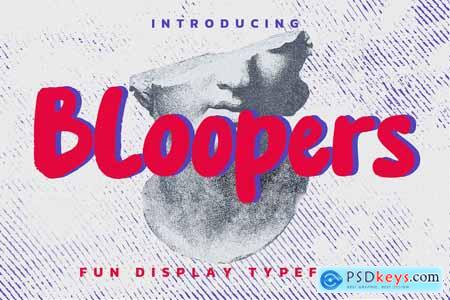Bloopers - Fun Display Typeface