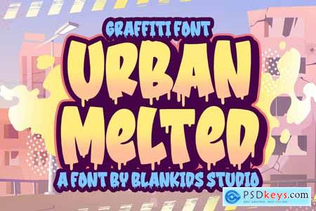 Urban Melted a Graffiti Fon