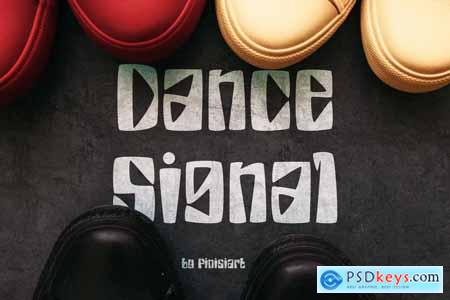 Dance Signal - Display Font