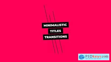 Minimalistic Titles Transitions 33345259