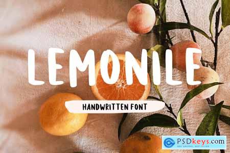 Lemonile - The Handwritten Font