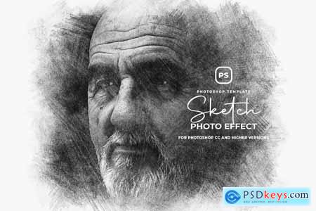 Sketch Effect Photoshop