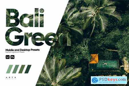 ARTA - Bali Green Presets for Lightroom