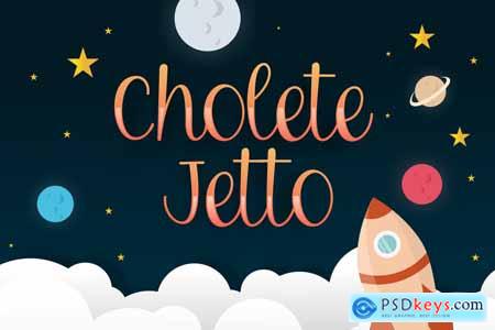 Cholete Jetto Font