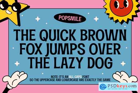 Popsmile - Retro Pop Fonts