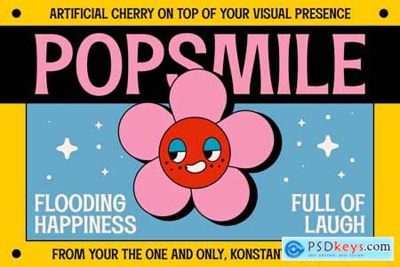 Popsmile - Retro Pop Fonts