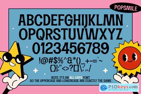 Popsmile - Retro Pop Fonts