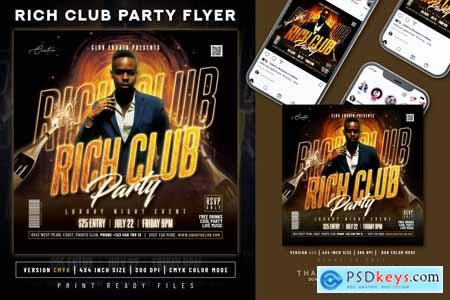 Rich Party Flyer Night Club Flyer