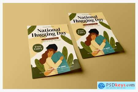 National Hugging Day Event Celebration - Poster