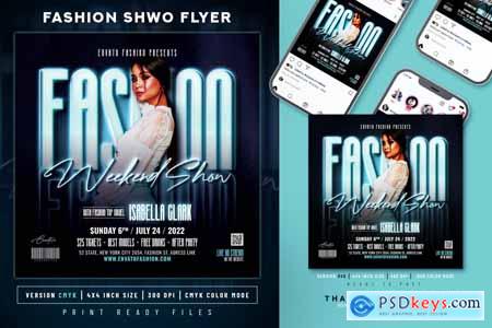 Fashion Show Flyer Special Event