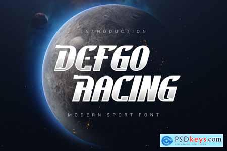 Defgo Racing Font