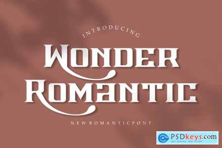 Wonder Romantic Font