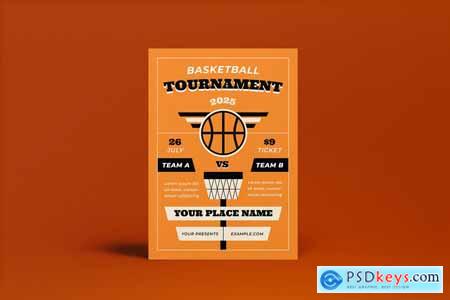 Basketball Tournament Flyer U392L42