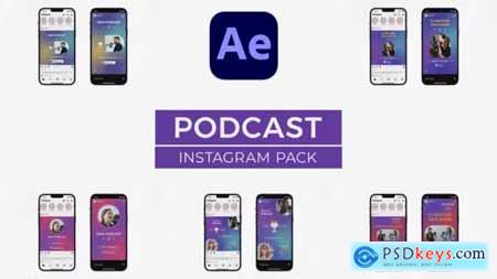 Podcast Instagram Pack for After Effects 38351170