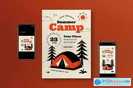Summer Camp Flyer Set PTZP6WS